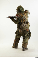  Photos John Hopkins Army Postapocalyptic Suit Poses aiming the gun standing whole body 0020.jpg